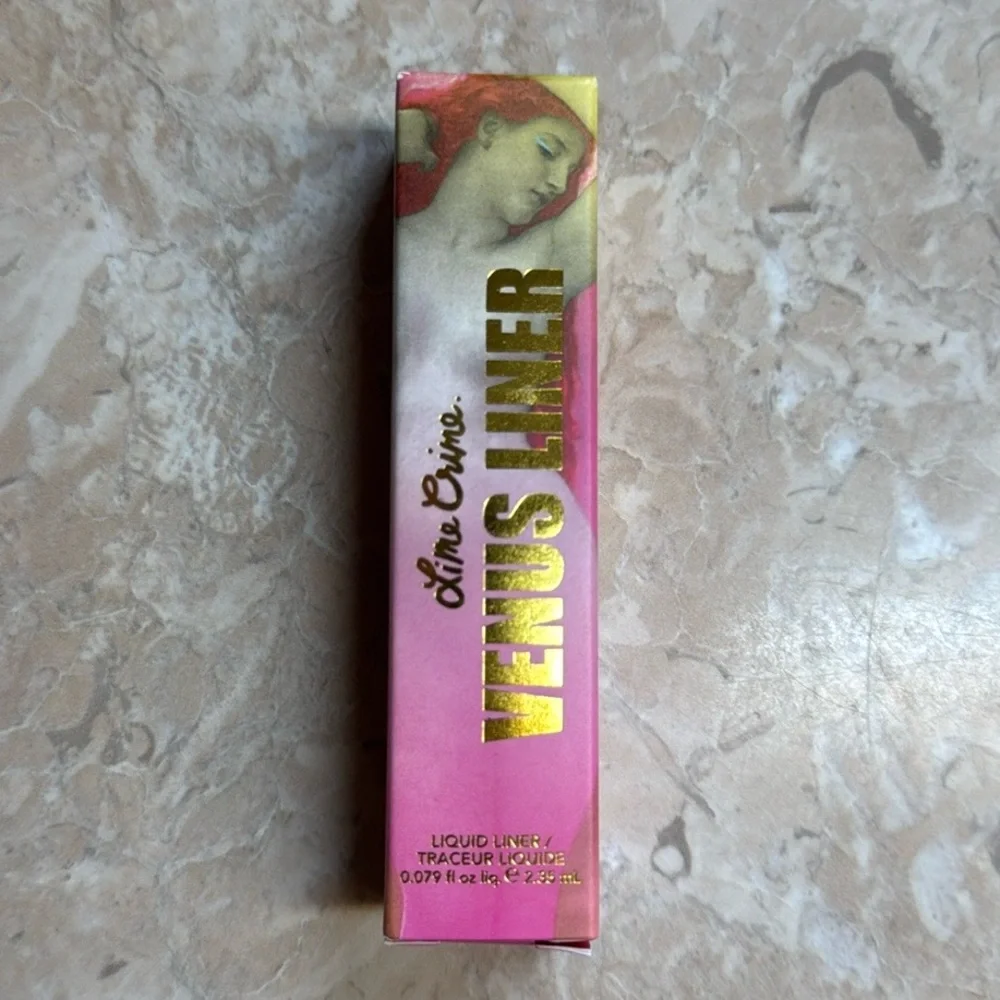 Lime Crime Venus Liquid Liner Peony Baby Pink Eyeliner New in Box